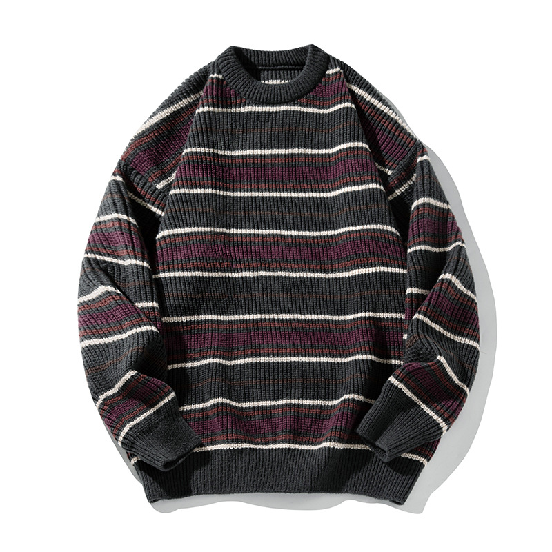 Korean Fashion Vintage Striped - đánh giá và giá Streetwear Brand England