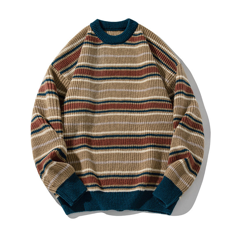 Korean Fashion Vintage Striped - đánh giá và giá Streetwear Brand England