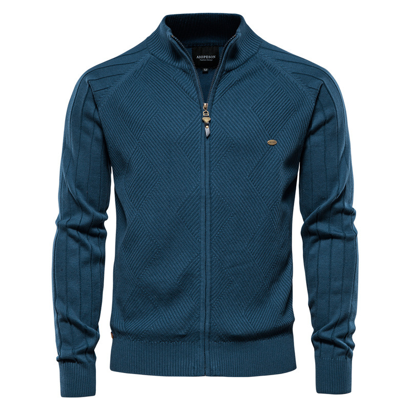 Spliced Cardigan Men Streetwea - đánh giá và giá Streetwear Brand England