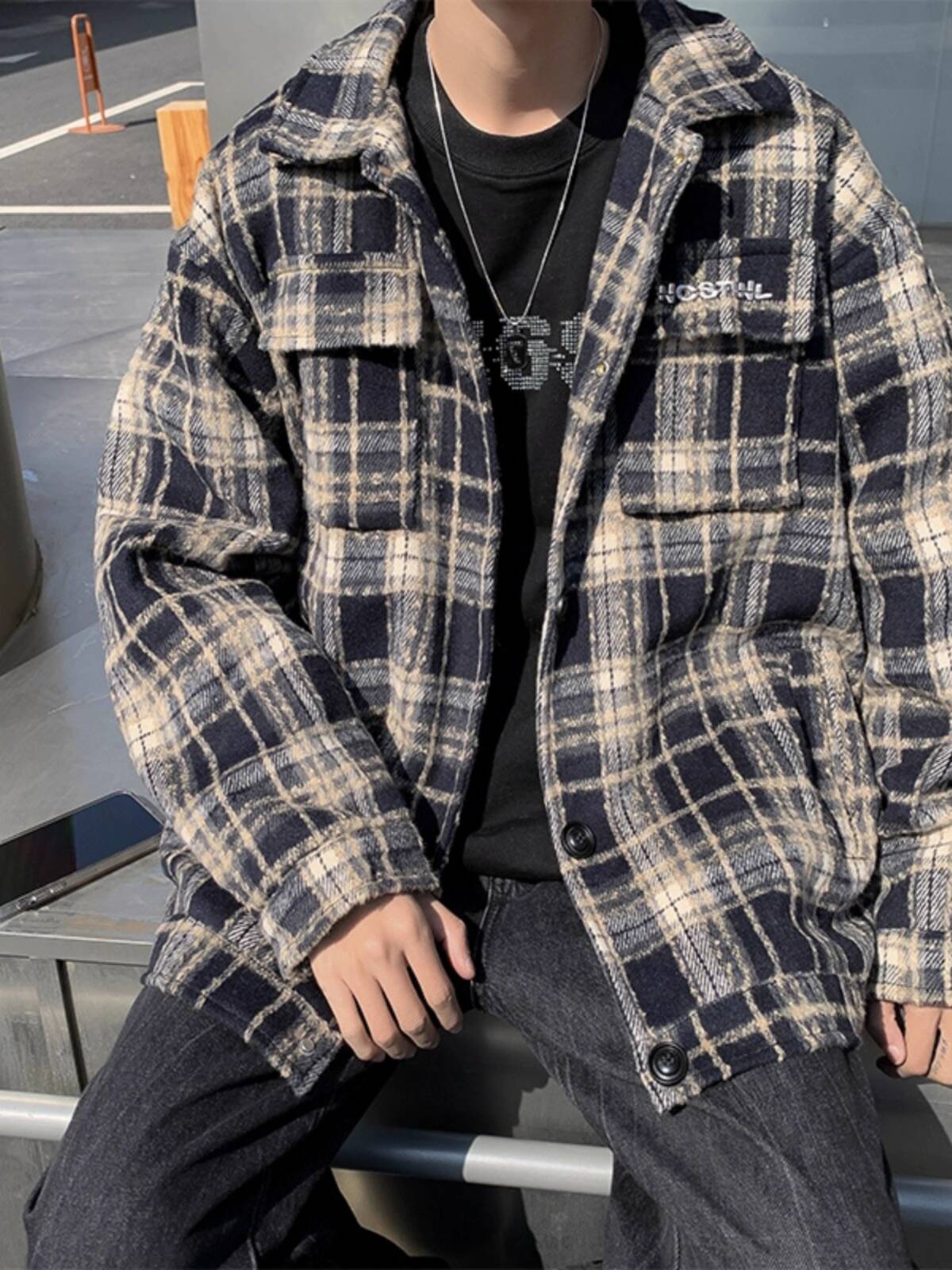 Men's Thick Shirts Jacket Autu - đánh giá và giá Streetwear Brand England